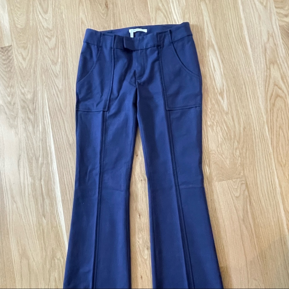 Derek lam 10 Crosby navy pants. SIZE: 0